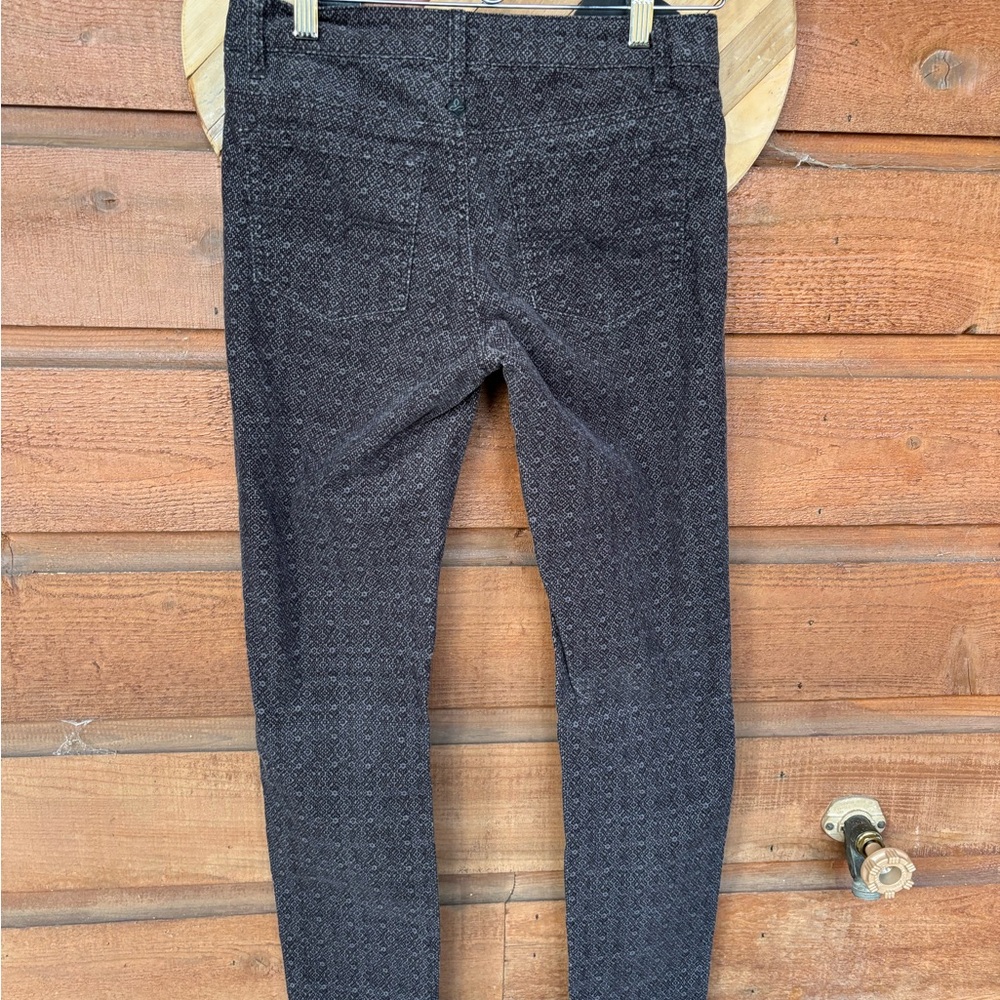 Prana Textured Dark Gray Corduroy Pants sz 2 - Picture 2 of 4